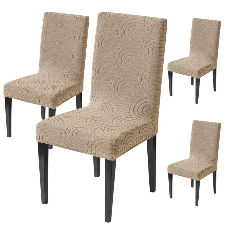 Nexo Fit Chair Cover (Beige) - Set Of Four media 4