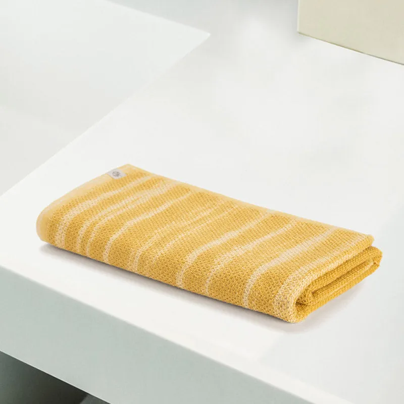 Sunscreen Terry Cotton Bath Towel - Yellow media 1