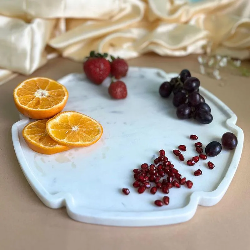 Sorella Hexagon Marble Platter media 3
