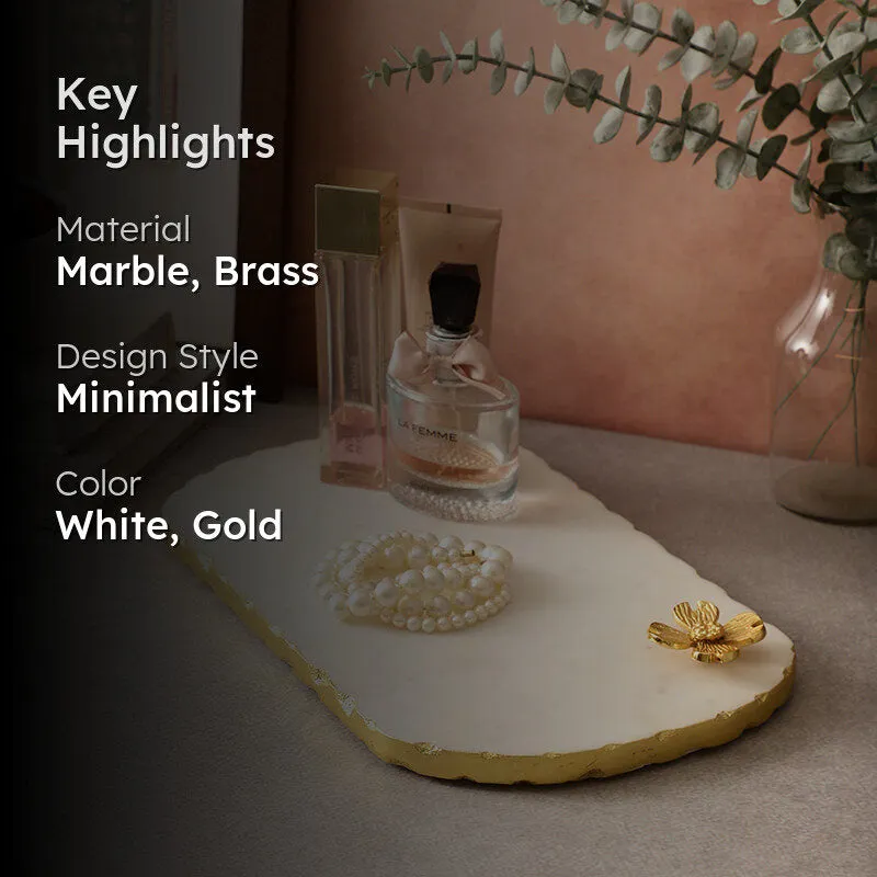 Scotia Oval Marble Platter media 2