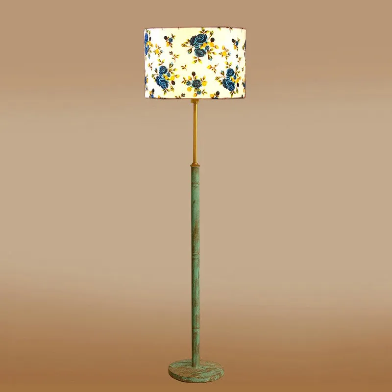 Ocean Mist Wooden Floor Lamp - Blue media 6