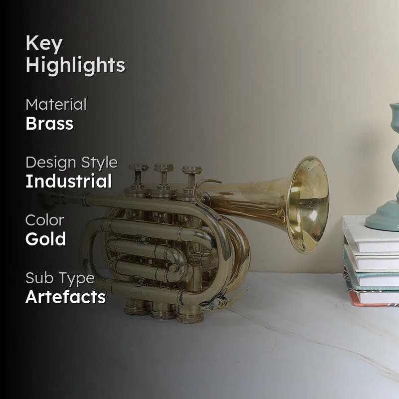 Vintage Tuba Brass Showpiece media 2