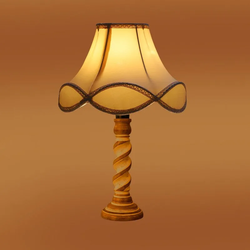 Modera Zyro Wooden Table Lamp - White media 7