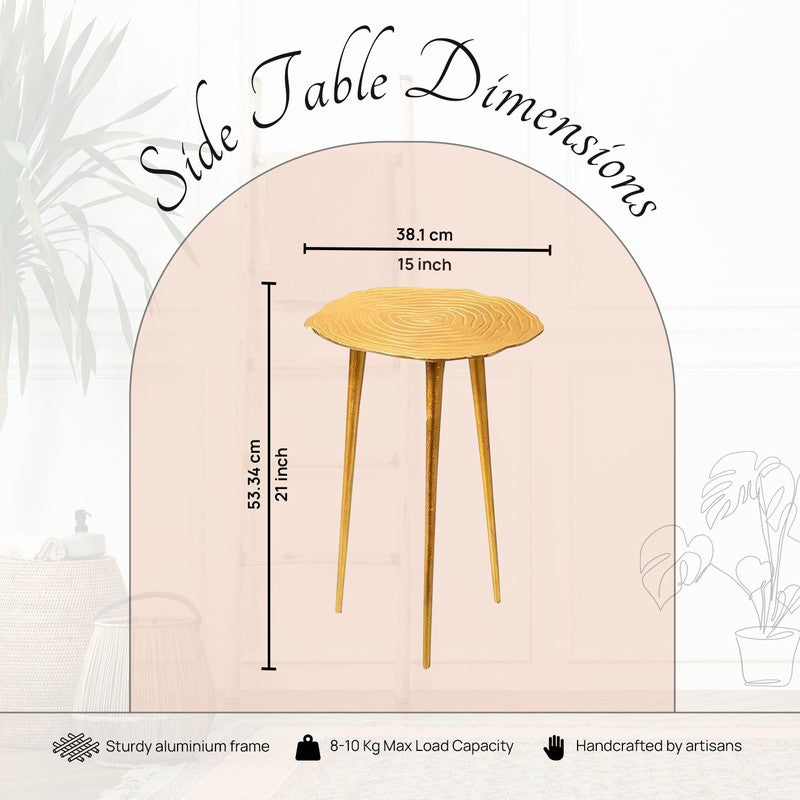 Amalyn Accent Table - Gold media 6
