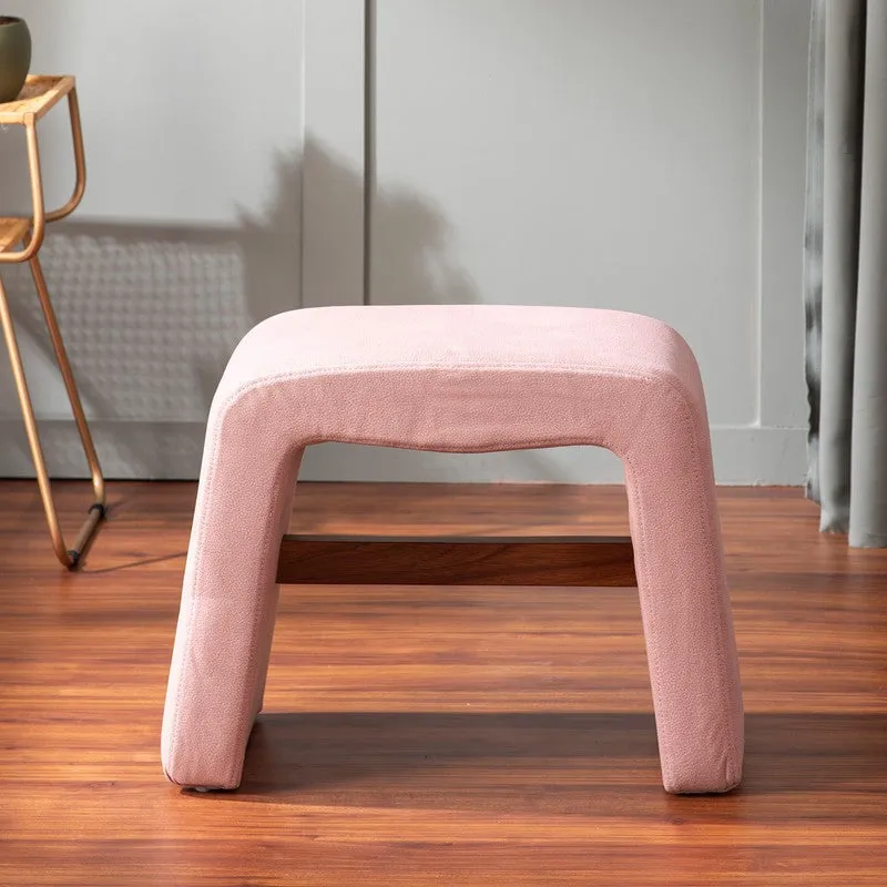 Hearth Fabric Stools - Pink media 4