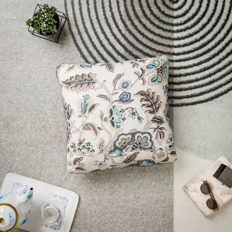 Wild Petal Cotton Cushion Covers - Set Of Three media 3