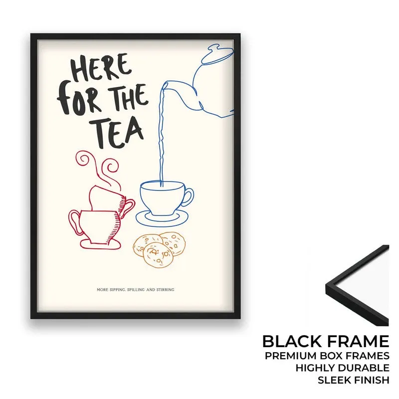 ForTea Archival Canvas Wall Art - Black media 8