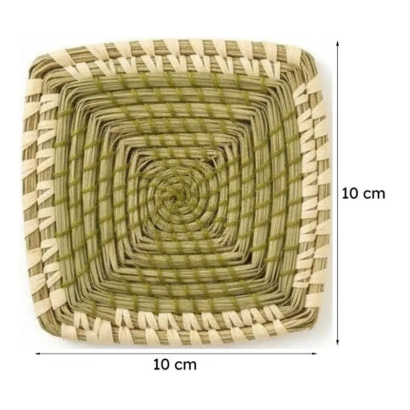 Stylish Table Coasters Protects Surfaces - Set Of Four media 8