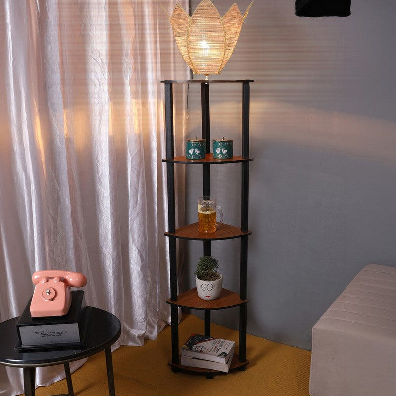 PearlCast Floral Floor Lamp