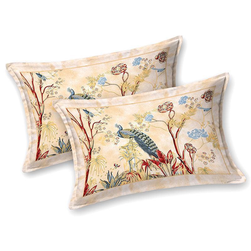 Ephemeral Garden Floral Cotton Bedsheet - 180 TC media 6