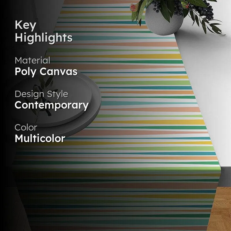 Blacia Poly Canvas Table Runner media 2