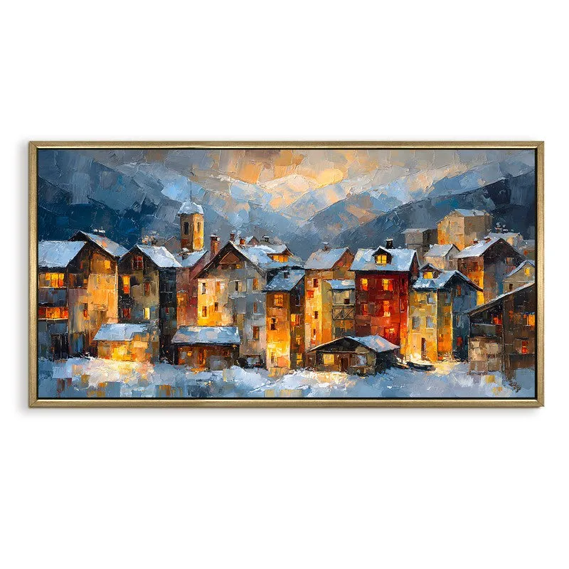 Windowglow Canvas Wall Painting With Frame media 3