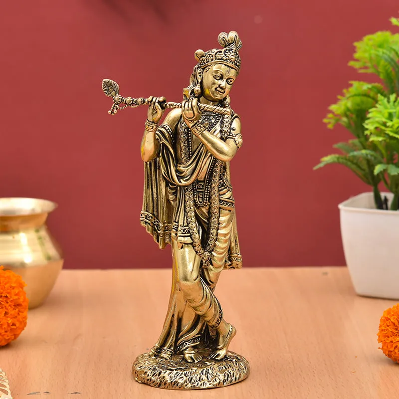 Divine Venugopala II Brass Idol media 6