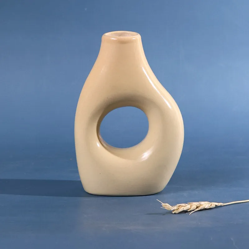 Jila Ceramic Vase - Three Piece Set media 3