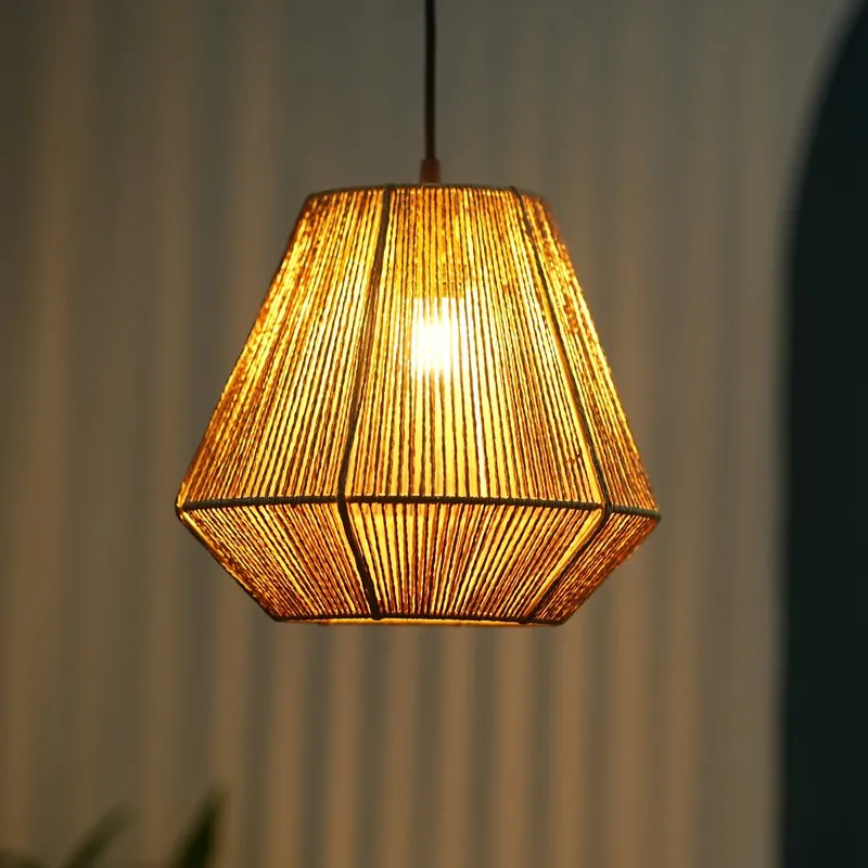 Brennor Raffia Ceiling Lamp media 5