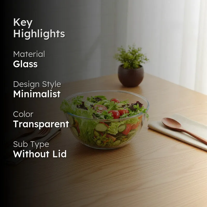 Whirza Glass Mixing Bowl - 3600 mL media 2