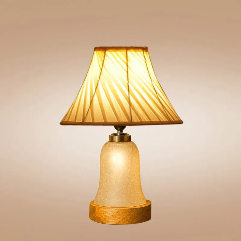Zoravelle Wooden Table Lamp - Ivory media 6
