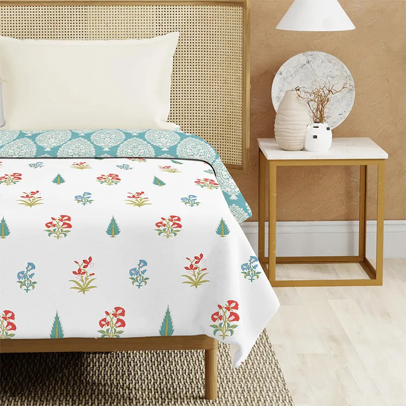 Urban Space High Garden Reversible Dohar - Red media 4