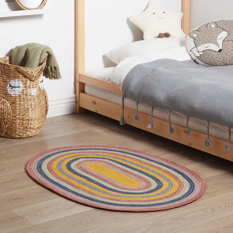 Weave Circle Braided Jute Area Rug media 3
