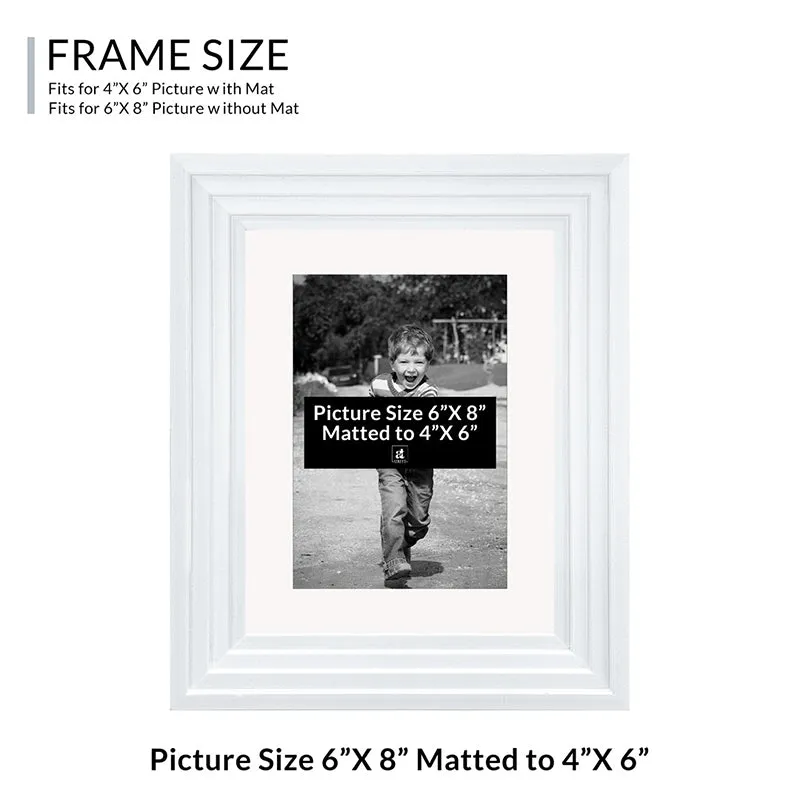 Timberline Nova Photo Frame (White) - Set Of Four media 8