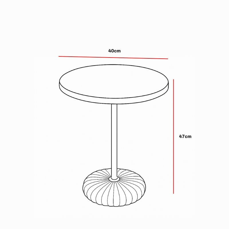 Fig Living Minima Charm Metal & Ceramic Side Table media 9