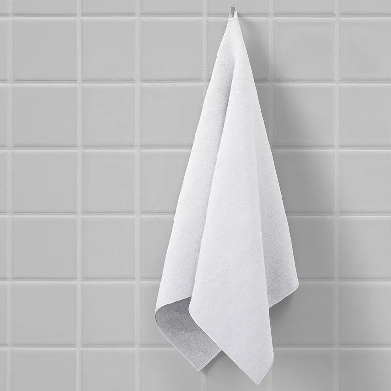 Terrain Terry Cotton Bath Towel - White media 1
