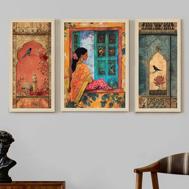 Feminine Flow Wall Art - Set of Three media 3