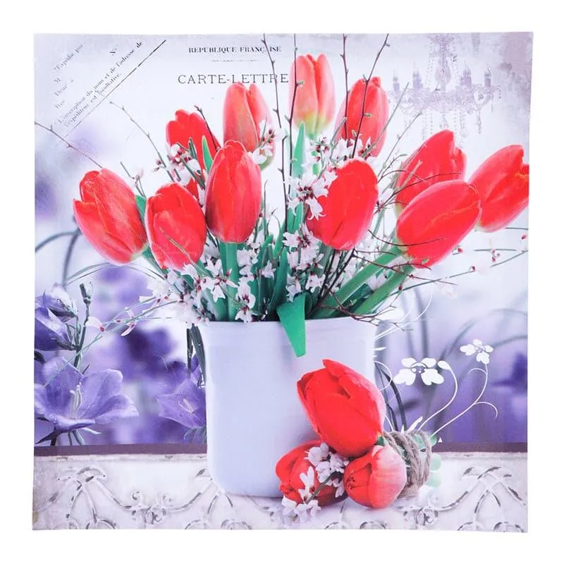 Rose Lush Canvas Wall Art media 3