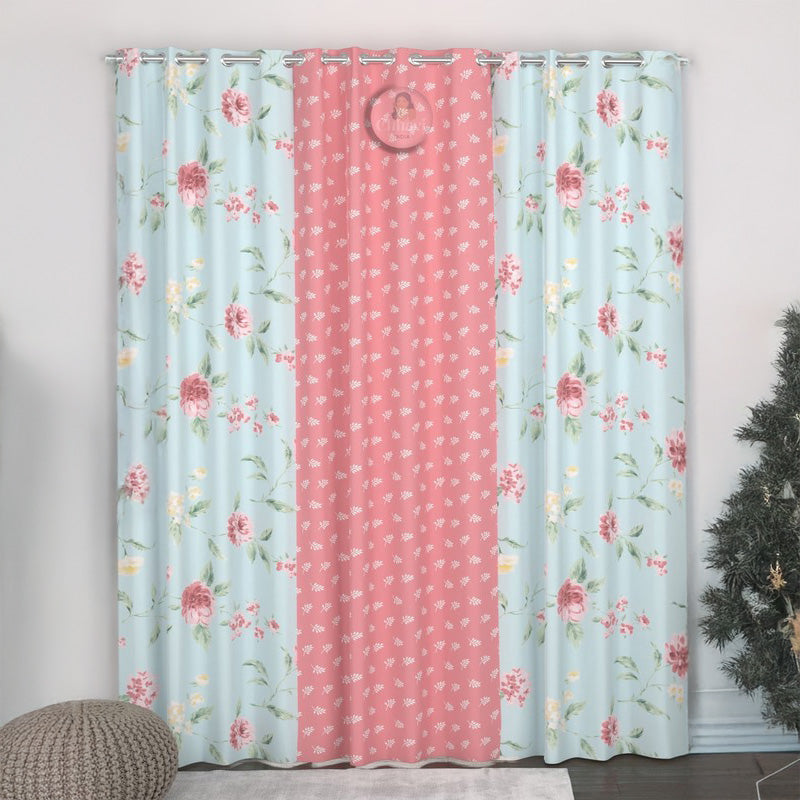 Blossom Drift Curtains - Set of Three