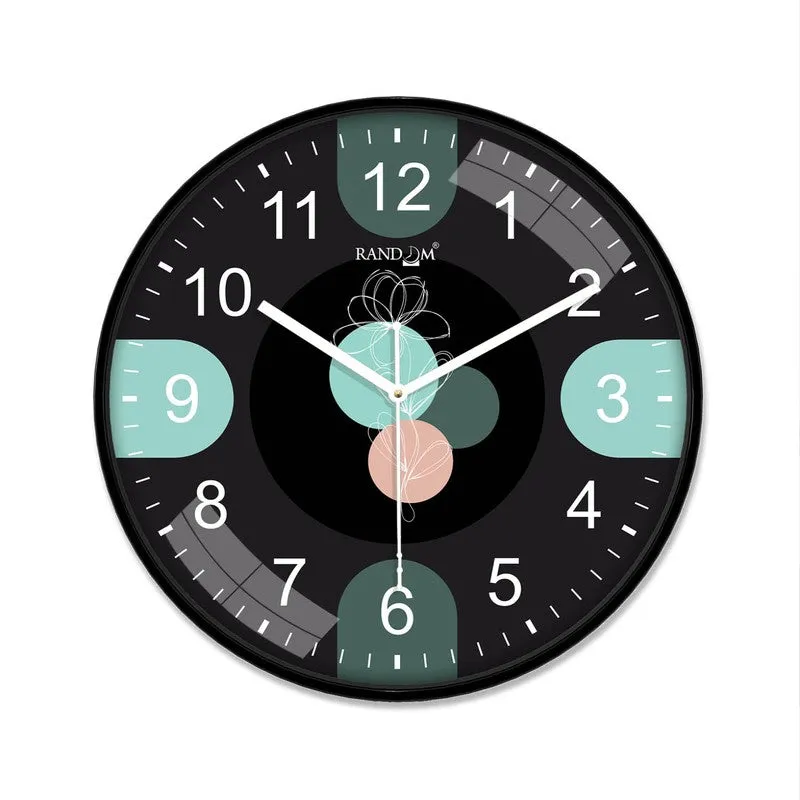 Mystic Round Analog Wall Clock - Black media 3