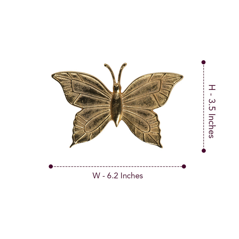 Ailes De Papillon Aluminium Wall Art - Set Of Five media 4