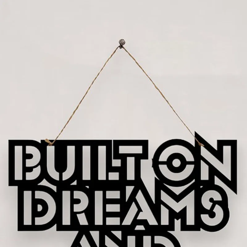 Dreams & Deadliness Mild Steel Wall Accent media 4