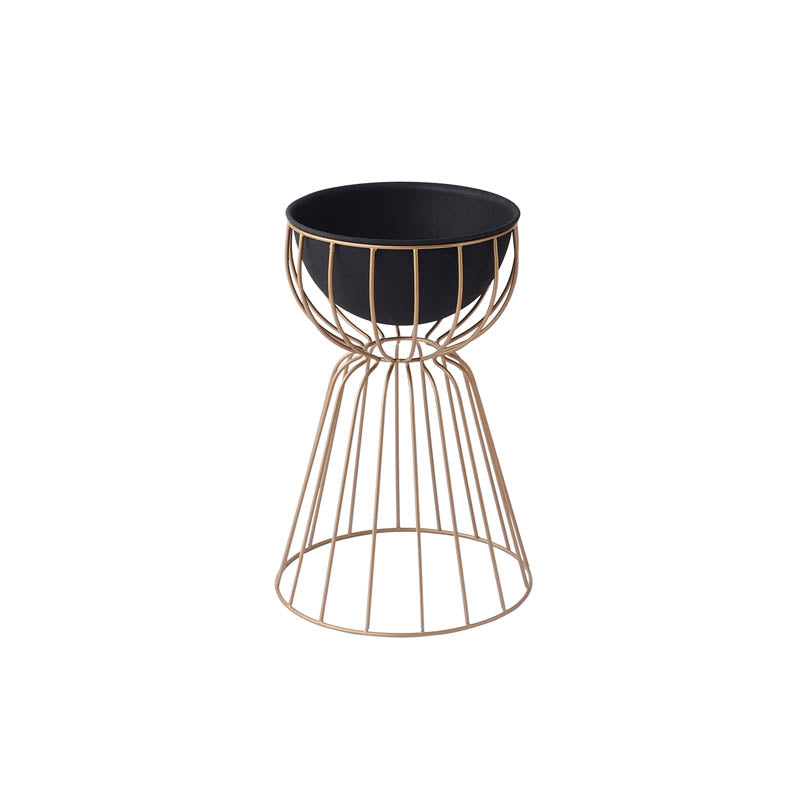 Tejasvi Floor Planter (Black) - Medium media 5