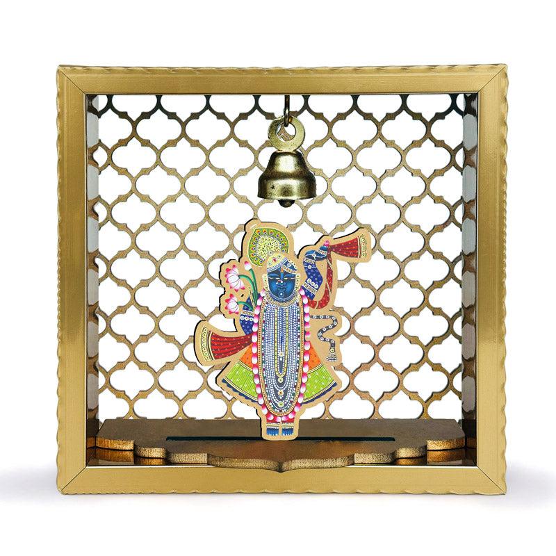 Krishna Deva Wall Mounted Mandir media 3