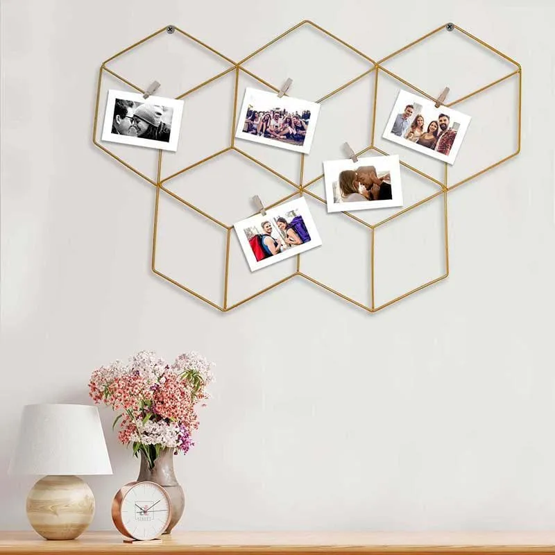 Cubix Wall Art - Gold media 1