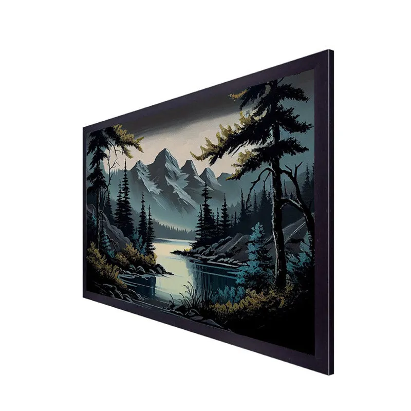Kova Nature Scape Wall Painting With Frame media 6
