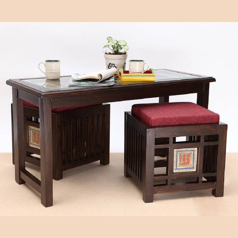 Mudra Teak Wood Center Table