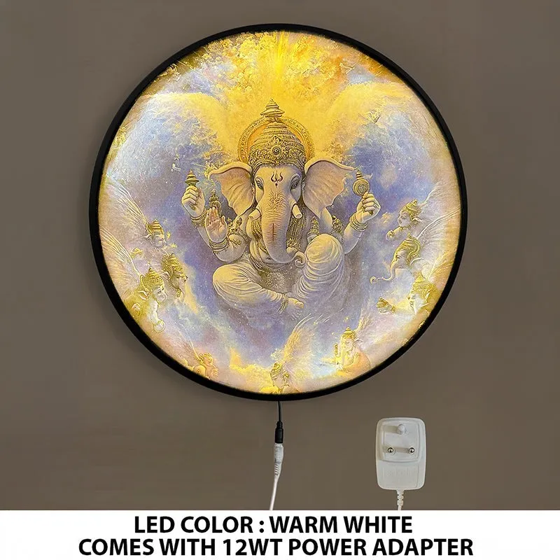 Neela Ganapati Canvas Wall Art media 6