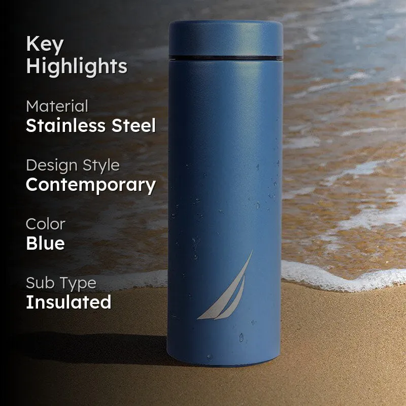 Nautica Aqua Lumina Insulated Stainless Steel Hot & Cold Travel Bottle - 500 mL media 2