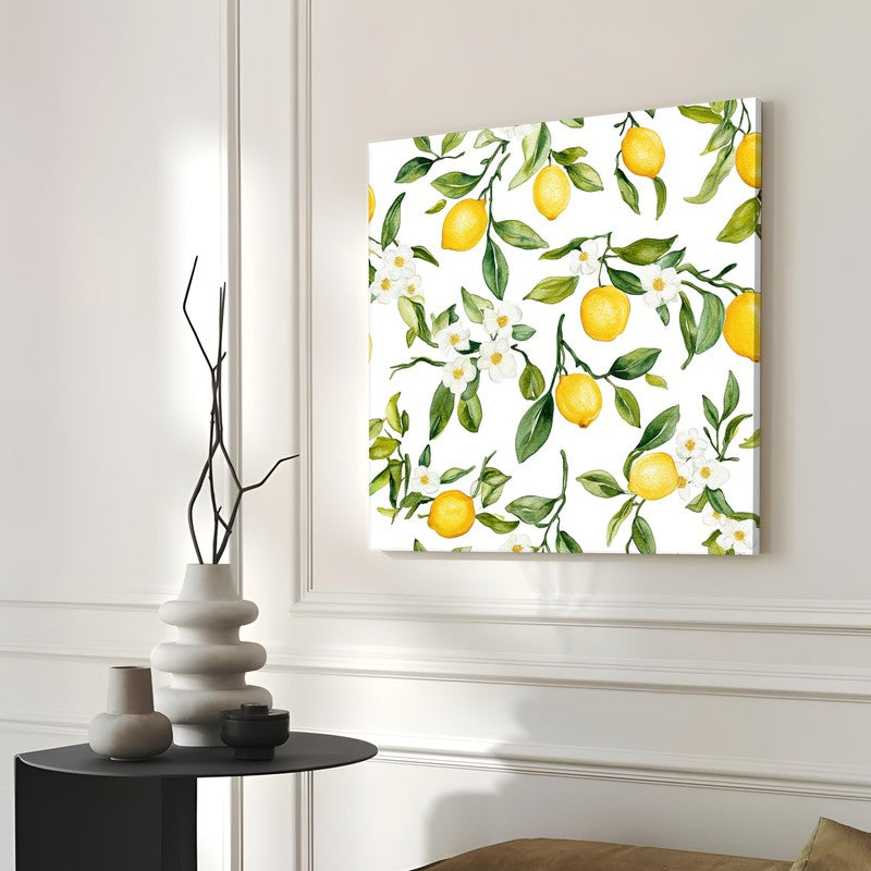 Lemon Essence Canvas Wall Art media 6