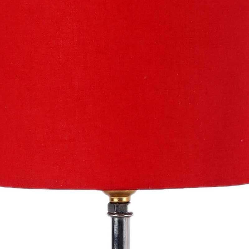 Tezun Fabric Table Lamp - Red,Brown media 5