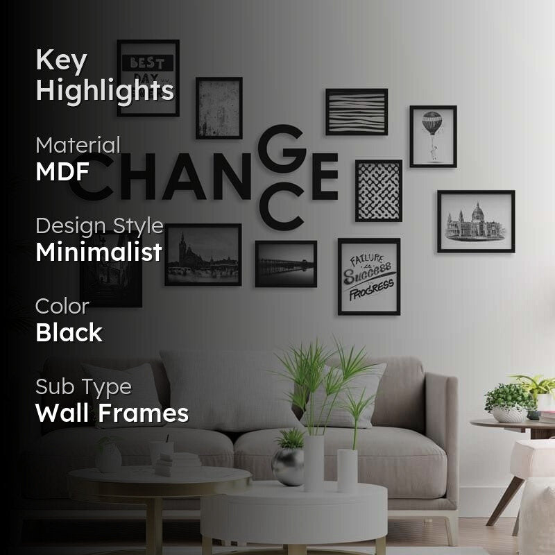Chance & Change Photo Frame Collage - Set Of Ten media 2