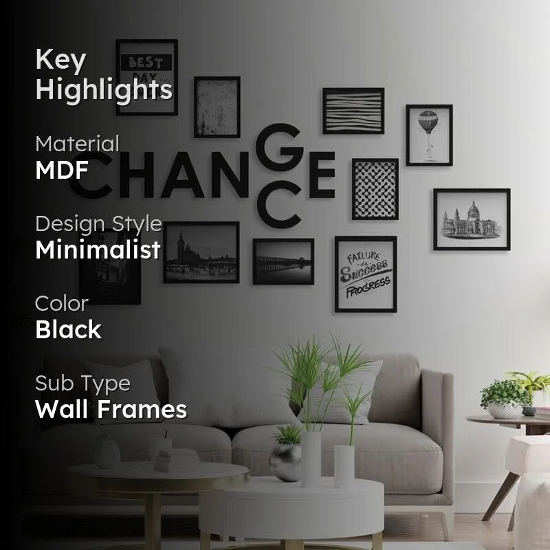 Chance & Change Photo Frame Collage - Set Of Ten media 2