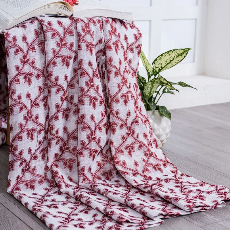 Tazlyn Classic Floral Curtain - Set Of Two media 5