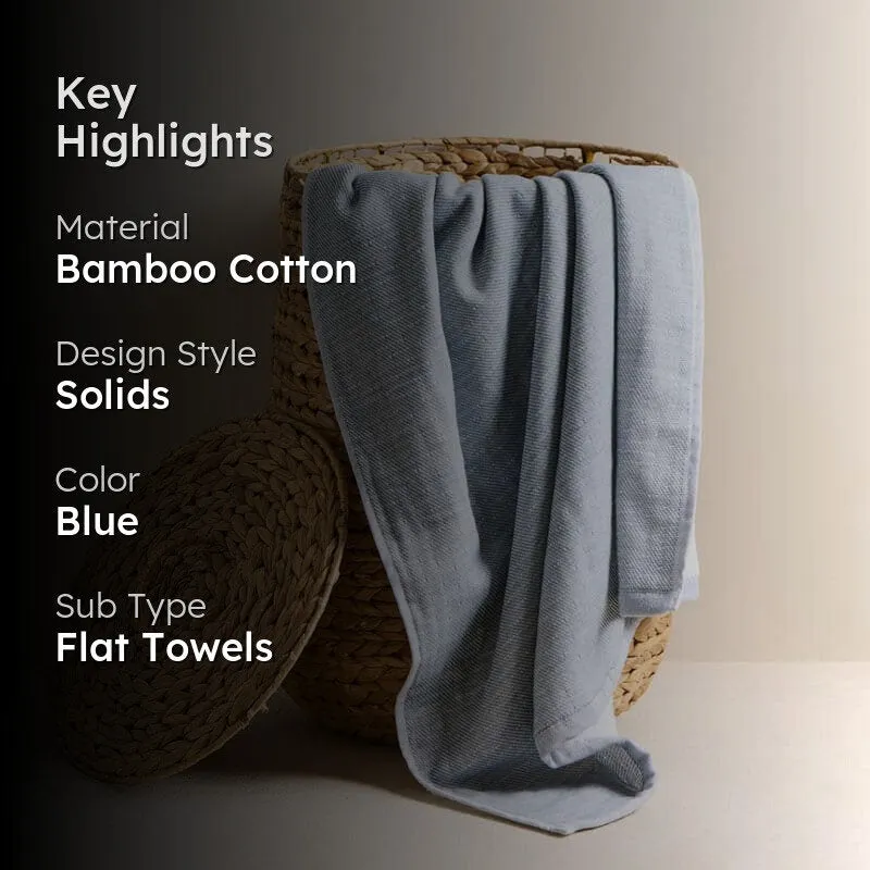 Pure Eartha Bamboo Bath Towel - Ash media 2