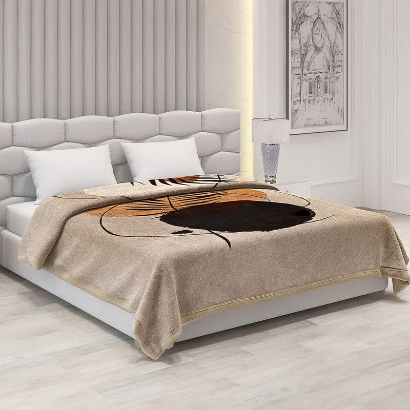 Monte Carlo Desert Oasis Blanket (Beige)- 600 GSM media 1