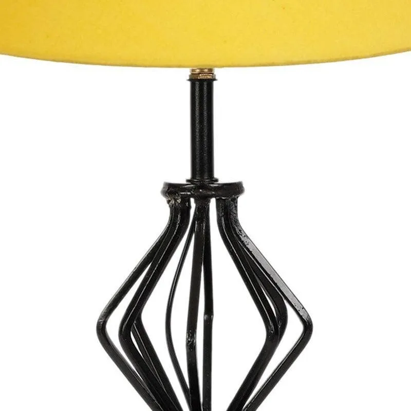 Firefly Fabric Table Lamp - Yellow,Black media 6