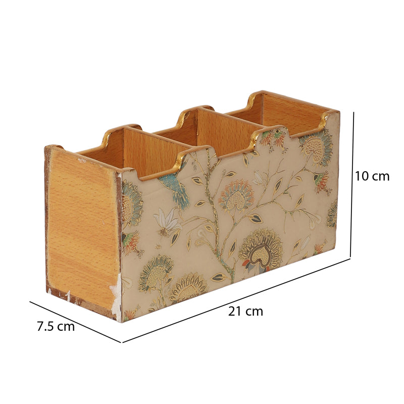 Blossom Glow Tri-Compartment Cutlery Stand media 6