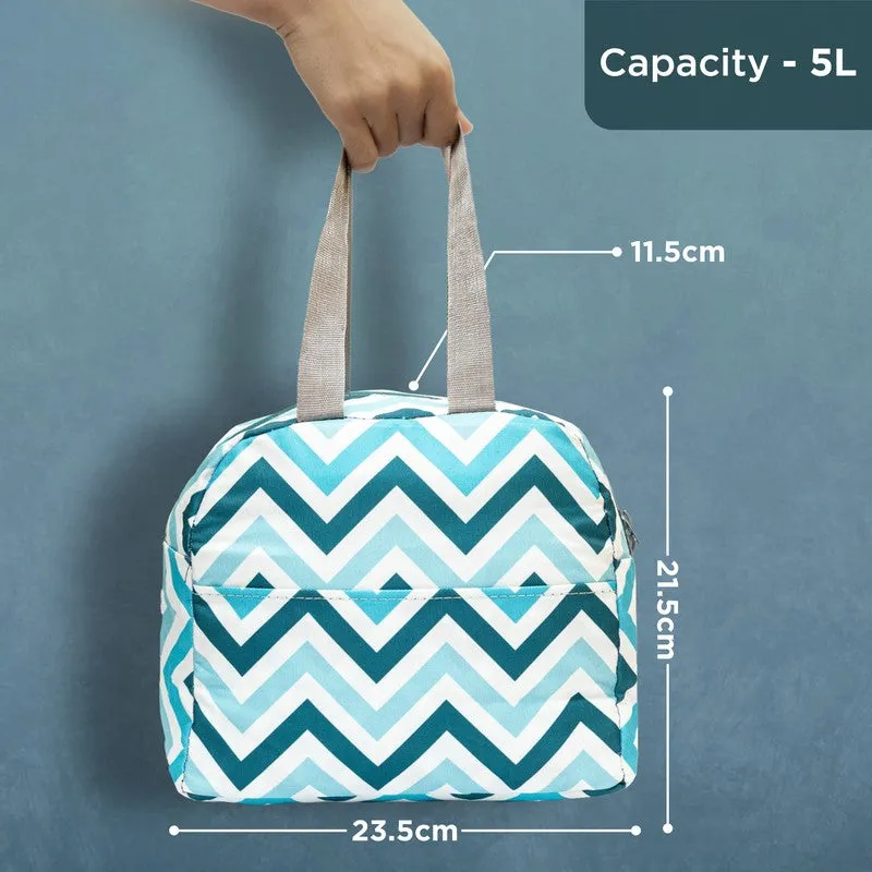 Prismy Polyester Lunch Bag - Blue media 6