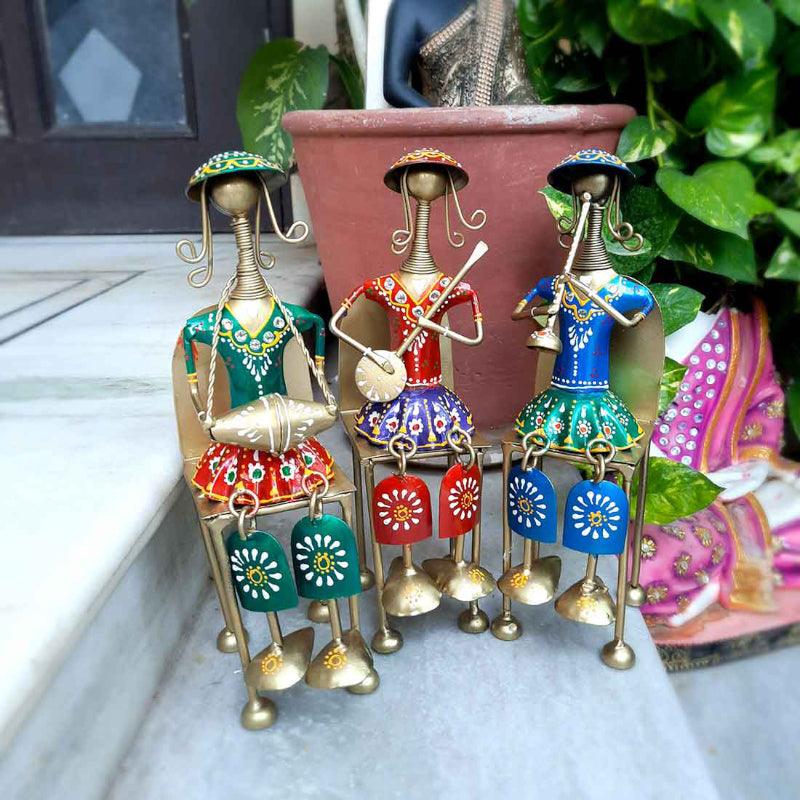 Dwida Musical Showpiece - Set Of Three